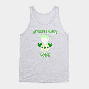 Green Pearl Voice Tank Top